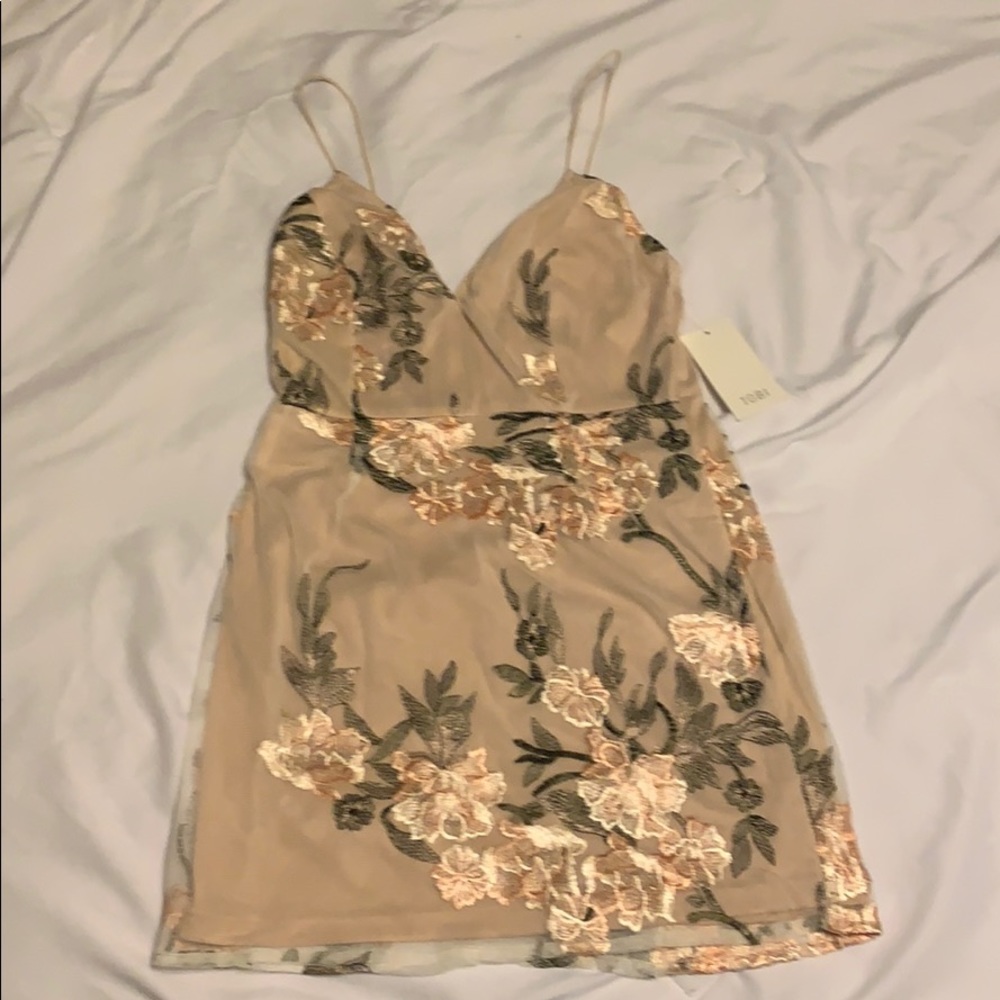 Floral mini dress